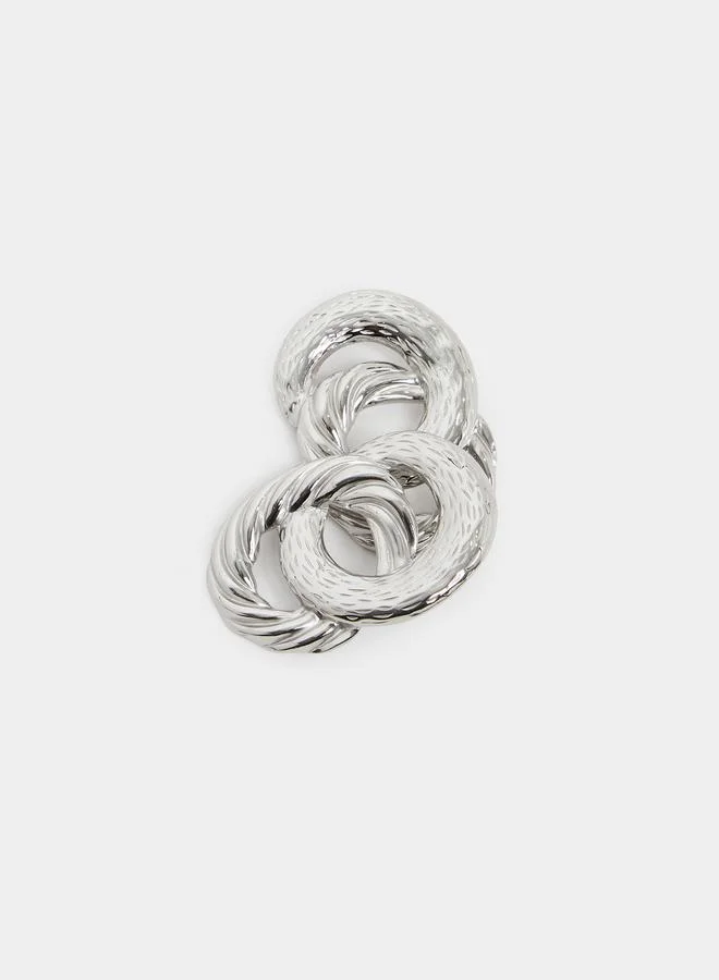 ستايلي أقراط طوقية ملفوفة للنساء